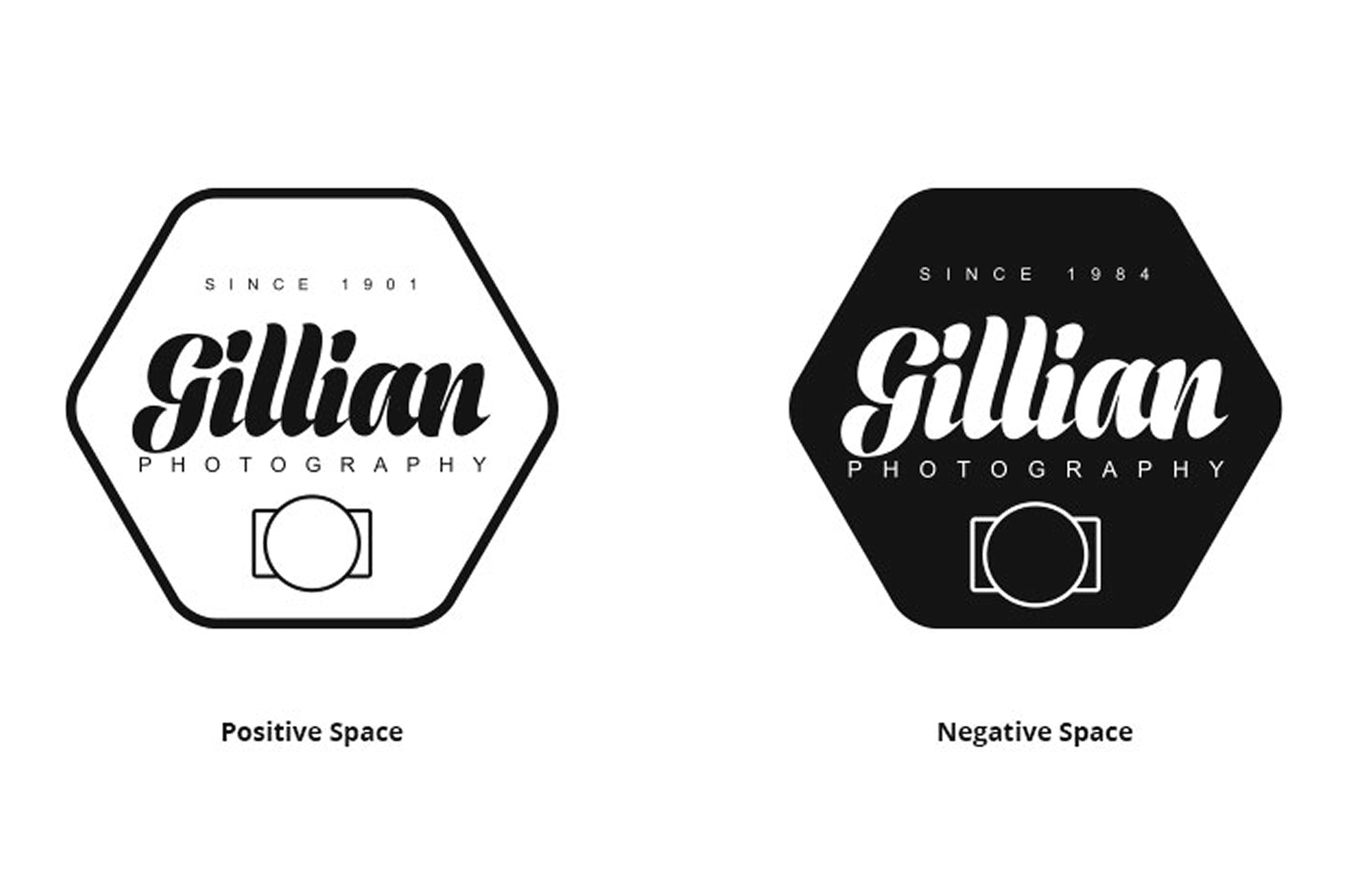 Photography logo design comparison